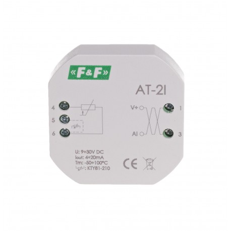 Przetwornik temperatury analogowy AT-2I