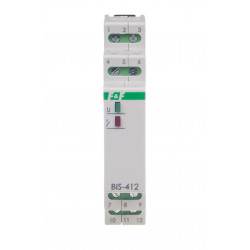 Electronic bistable impulse relay BIS-412-LED-24 V