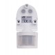 Infrared motion sensor DR-05 W white 24V