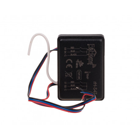 Battery four-channel transmitter with temperature measurement rH-S4T