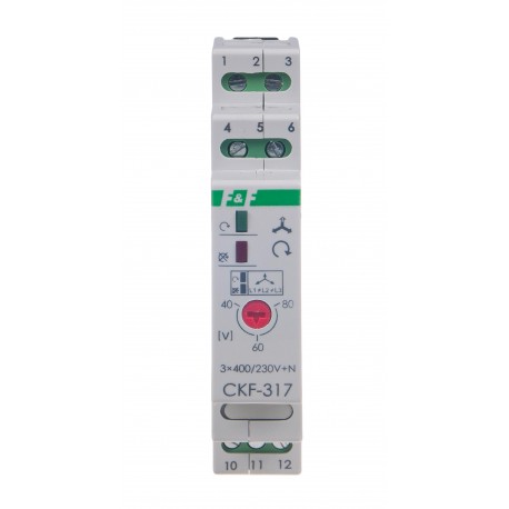 Three-phase asymmetry and sequence monitors CKF-317