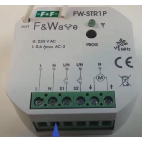 Wideoporadnik - Sterowanie radiowe F&Wave-sterownik do rolet FW-STR1P