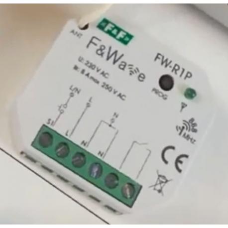 Wideoporadnik --pojedynczy przekaźnik bistabilny podtynkowy F&Wave