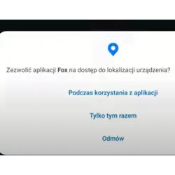 Wideoporadnik - Sterowanie wifi. Aplikacja mobilna systemu FOX. 