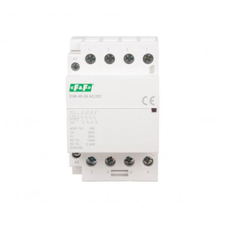 Stycznik modułowy ST40-40 24 V AC DC