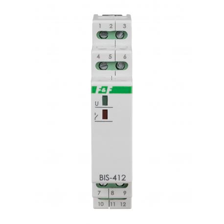 Electronic bistable impulse relay BIS-412M 230 V