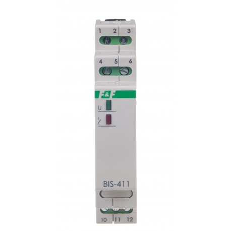 Electronic bistable impulse relay BIS-411i 230V