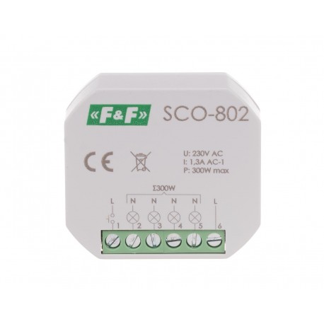 Lighting dimmer SCO-802 230 V